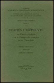 9789042903043: Traites D'hippolyte Sur David Et Goliath, Sur Le Cantique Des Cantiques Et Sur L'antechrist. Iber. 15.