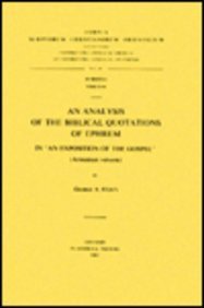 9789042903333: SAINT EPHREM, AN EXPOSITION OF THE GOSPEL.: V. (Corpus Scriptorum Christianorum orientalium)