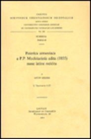 9789042903944: Paterica Armeniaca a P. P. Mechitaristis Edita 1855 Nunc Latine Reddita, I. Subs. 42.