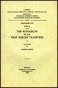 9789042904170: The Synodicon in the West Syrian Tradition, II: V.: 164 (Corpus Scriptorum Christianorum Orientalium, Scriptores Syri)