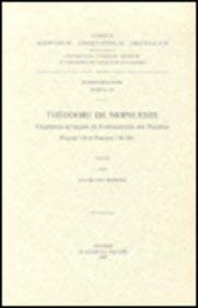 Beispielbild fr Theodore de Mopsueste. Fragments syriaques du Commentaire des Psaumes (Psaume 118 et Psaumes 138-148) zum Verkauf von ISD LLC