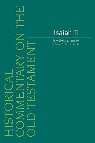 9789042908130: ISAIAH II. VOLUME II / ISAIAH 28-39: Volume 0 (Historical Commentary on the Old Testament)