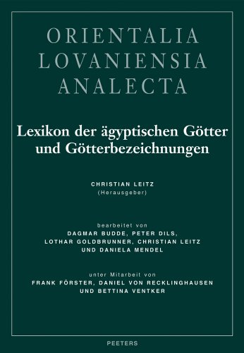 9789042911482: Lexikon der gyptischen Gtter und Gtterbezeichnungen Band III: 112 (ORIENTALIA LOVANIENSIA ANALECTA)