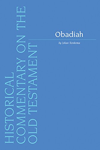 9789042913455: Obadiah: Volume 0 (Historical Commentary on the Old Testament)