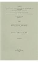 9789042913578: Les Actes de Mar Mari: V. (Corpus Scriptorum Christianorum orientalium)