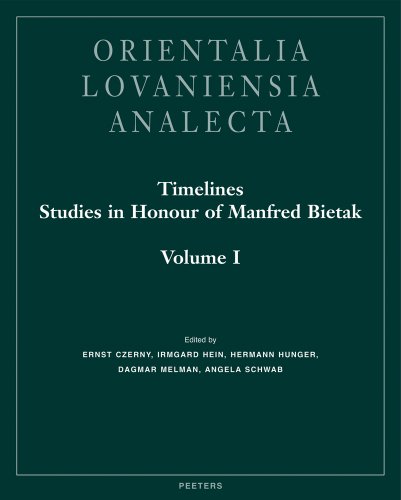 Stock image for Timelines: Studies in Honour of Manfred Bietak: Vol 1-3 for sale by Revaluation Books