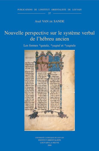 9789042920187: Nouvelle Perspective Sur Le Systeme Verbal De L'hebreu Ancien