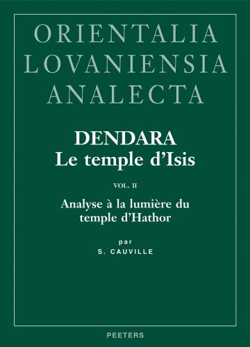 Beispielbild fr Dendara Le temple d'Isis. Vol. II zum Verkauf von ISD LLC