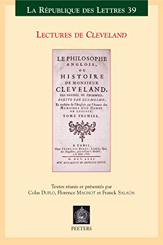 Beispielbild fr Lectures de Cleveland (La Republique des Lettres) [Soft Cover ] zum Verkauf von booksXpress