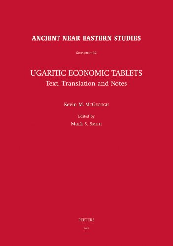 Beispielbild fr Ugaritic Economic Tablets : Text, Translation and Notes zum Verkauf von ERIC CHAIM KLINE, BOOKSELLER (ABAA ILAB)