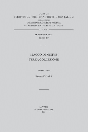 9789042925151: Isacco di Ninive. Terza Collezione: V. (Corpus Scriptorum, 638)