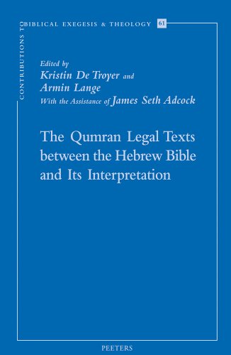 Stock image for The Qumran Legal Texts Between the Hebrew Bible and Its Interpretation (Paperback) for sale by CitiRetail