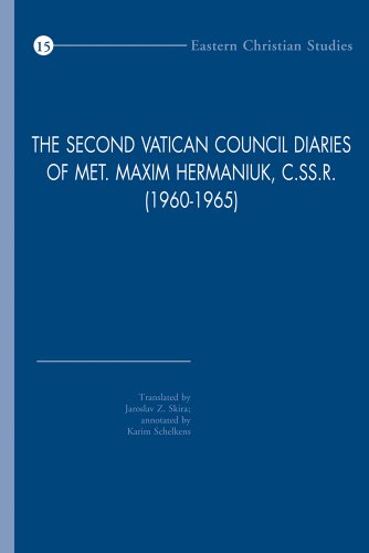 Beispielbild fr The Second Vatican Council Diaries of Met. Maxim Hermaniuk, C.Ss.R. (1960-1965) zum Verkauf von Kennys Bookshop and Art Galleries Ltd.