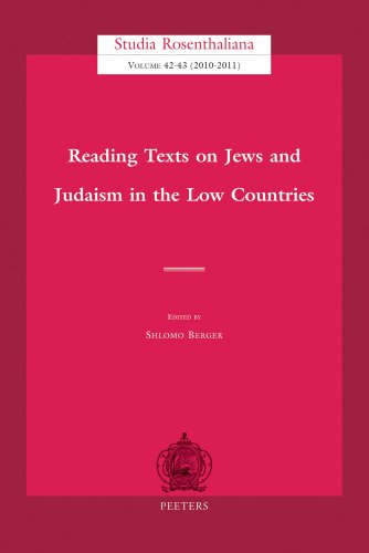 Beispielbild fr Reading Texts on Jews and Judaism in the Low Countries. Studia Rosenthaliana 42/43. isbn 9789042926677 zum Verkauf von Antiquariaat Spinoza