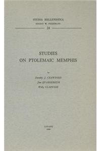 Beispielbild fr Studies on Ptolemaic Memphis (Studia Hellenistica) zum Verkauf von dsmbooks