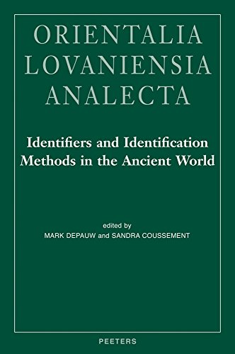 9789042929838: Identifiers and Identification Methods in the Ancient World: Legal Documents in Ancient Societies III