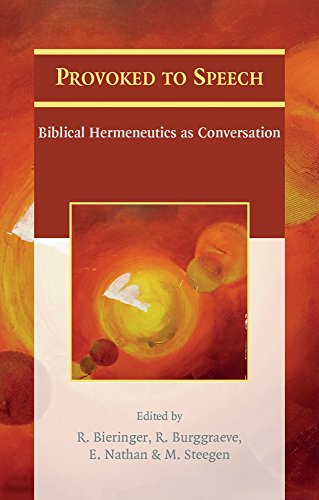 Beispielbild fr Provoked to Speech: Biblical Hermeneutics as Conversation [Soft Cover ] zum Verkauf von booksXpress
