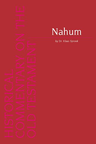 Beispielbild fr Nahum (Historical Commentary on the Old Testament) [Soft Cover ] zum Verkauf von booksXpress