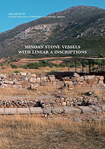 9789042930971: Minoan Stone Vessels with Linear A Inscriptions: 36 (Aegaeum, 36)