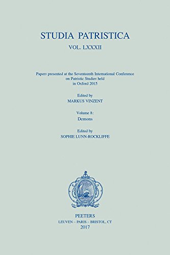 Beispielbild fr Studia Patristica. Vol. LXXXII - Papers presented at the Seventeenth International Conference on Patristic Studies held in Oxford 2015 zum Verkauf von ISD LLC