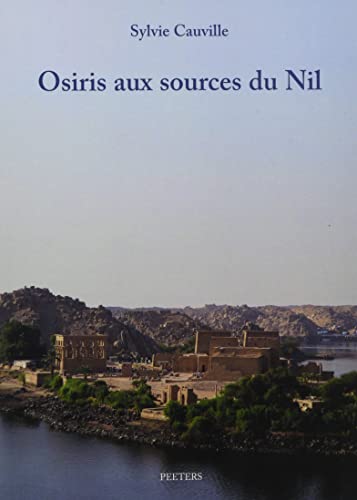 9789042944190: Osiris aux sources du nil