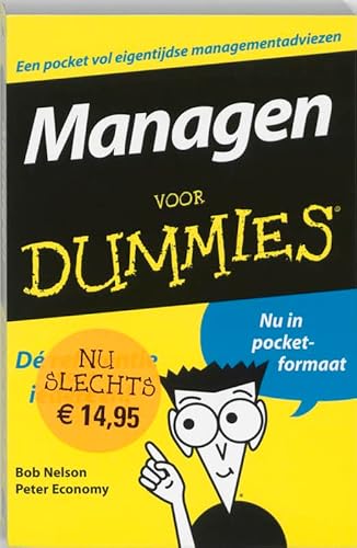 Beispielbild fr Managen voor dummies. zum Verkauf von Antiquariaat Schot
