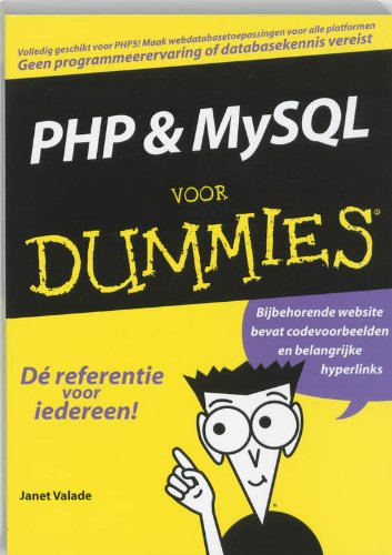 9789043009614: PHP en MySQL voor Dummies