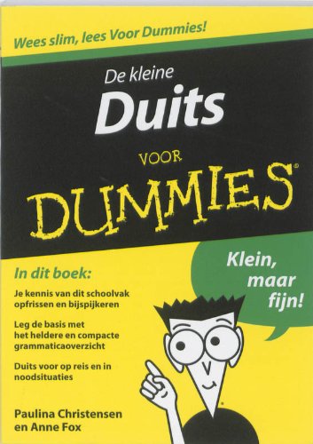 Beispielbild fr De kleine Duits voor Dummies zum Verkauf von medimops