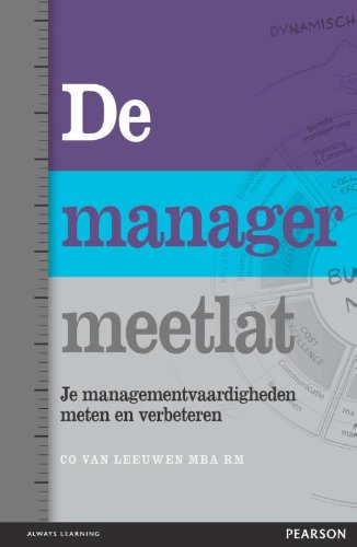 Imagen de archivo de De managermeetlat: je managementvaardigheden meten en verbeteren a la venta por medimops