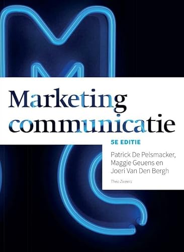 Imagen de archivo de Marketingcommunicatie a la venta por medimops