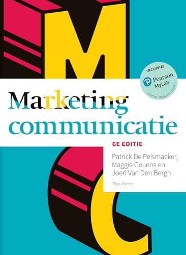 Beispielbild fr Marketingcommunicatie, 6e editie met MyLab NL toegangscode zum Verkauf von Studibuch