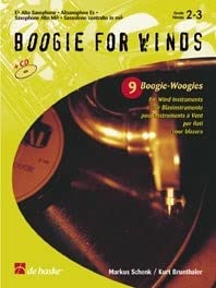 9789043102001: Boogie for winds saxophone +cd