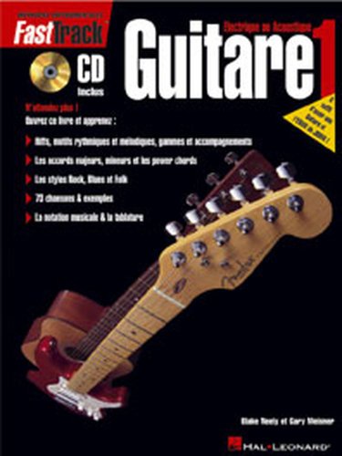 9789043103589: Fasttrack Guitar Method - Book 1 - French Edition (Book/Online Audio)