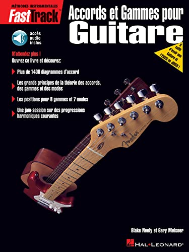 Imagen de archivo de FastTrack Accords et gammes pour guitare + Book/Online Audio a la venta por PAPER CAVALIER US