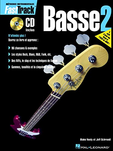 Beispielbild fr FastTrack Bass Method - Book 2 - French Edition zum Verkauf von PAPER CAVALIER US