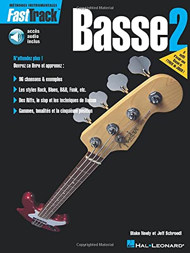 Imagen de archivo de FastTrack Bass Method - Book 2 - French Edition a la venta por PAPER CAVALIER US