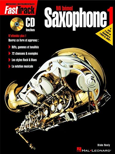 Beispielbild fr FAST TRACK FRENCH SAXOPHONE METHOD BOOK 1 CD/ zum Verkauf von GF Books, Inc.