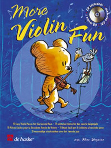9789043108324: Dinie goedhart : more violin fun - 15 easy violin pieces for the second year - recueil + cd