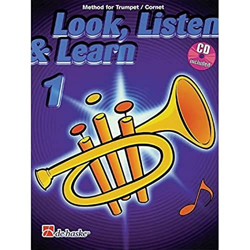 9789043108751: Look, listen & learn 1 trumpet / cornet trompette +cd