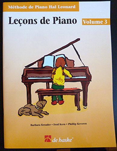 Imagen de archivo de Piano Lessons Book 3 - French Edition: Hal Leonard Student Piano Library a la venta por Books Unplugged