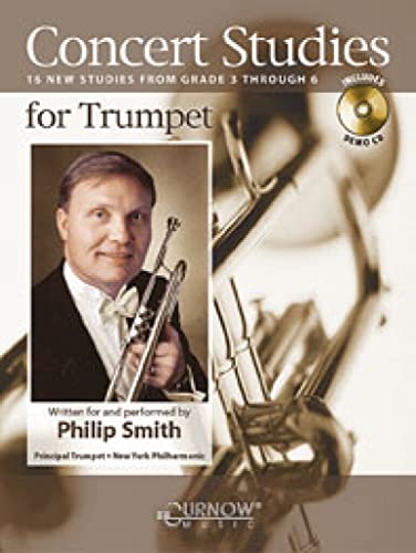 9789043112697: Concert Studies for Trumpet: Grade 3-6