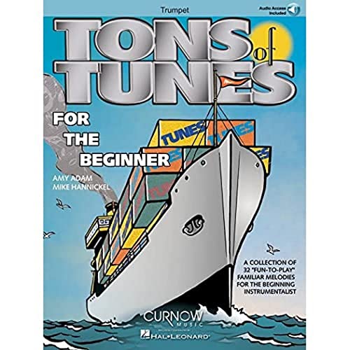 Beispielbild fr Tons of Tunes for the Beginner: Trumpet - Grade 0.5 to 1 Book/Online Audio zum Verkauf von HPB Inc.