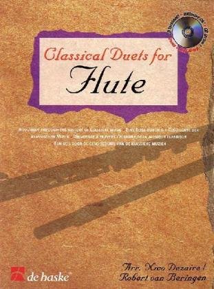 9789043118491: Classical duets for flute flute traversiere +cd
