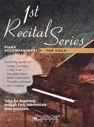 Beispielbild fr FIRST RECITAL SERIES FOR VIOLA / PIANO ACCOMPANIMENT Format: Paperback zum Verkauf von INDOO