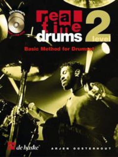 9789043120135: Real time drums 2 (eng) batterie +cd - basic method for drumset - version anglaise