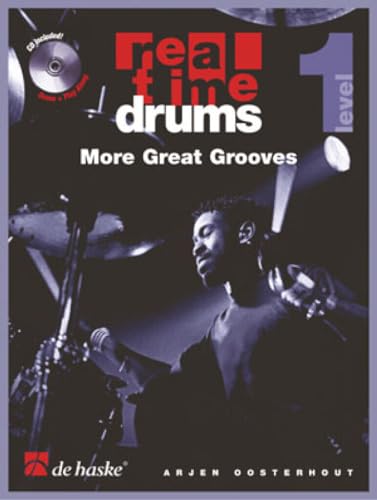 9789043120142: Real time drums more great grooves (eng) batterie +cd