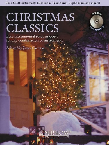 CHRISTMAS CLASSICS C BK/CD BASS CLEF Format: Paperback