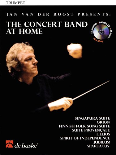 9789043121675: The concert band at home trompette +cd