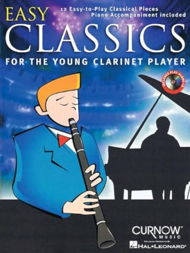 9789043123792: Easy classics for the young clarinet player clarinette +cd