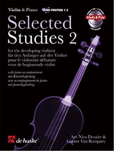 9789043124621: Violin and piano, position 1-3 : Selected Studies 2 pour dvelopper le jeu du violoniste avec accompagnement de piano
